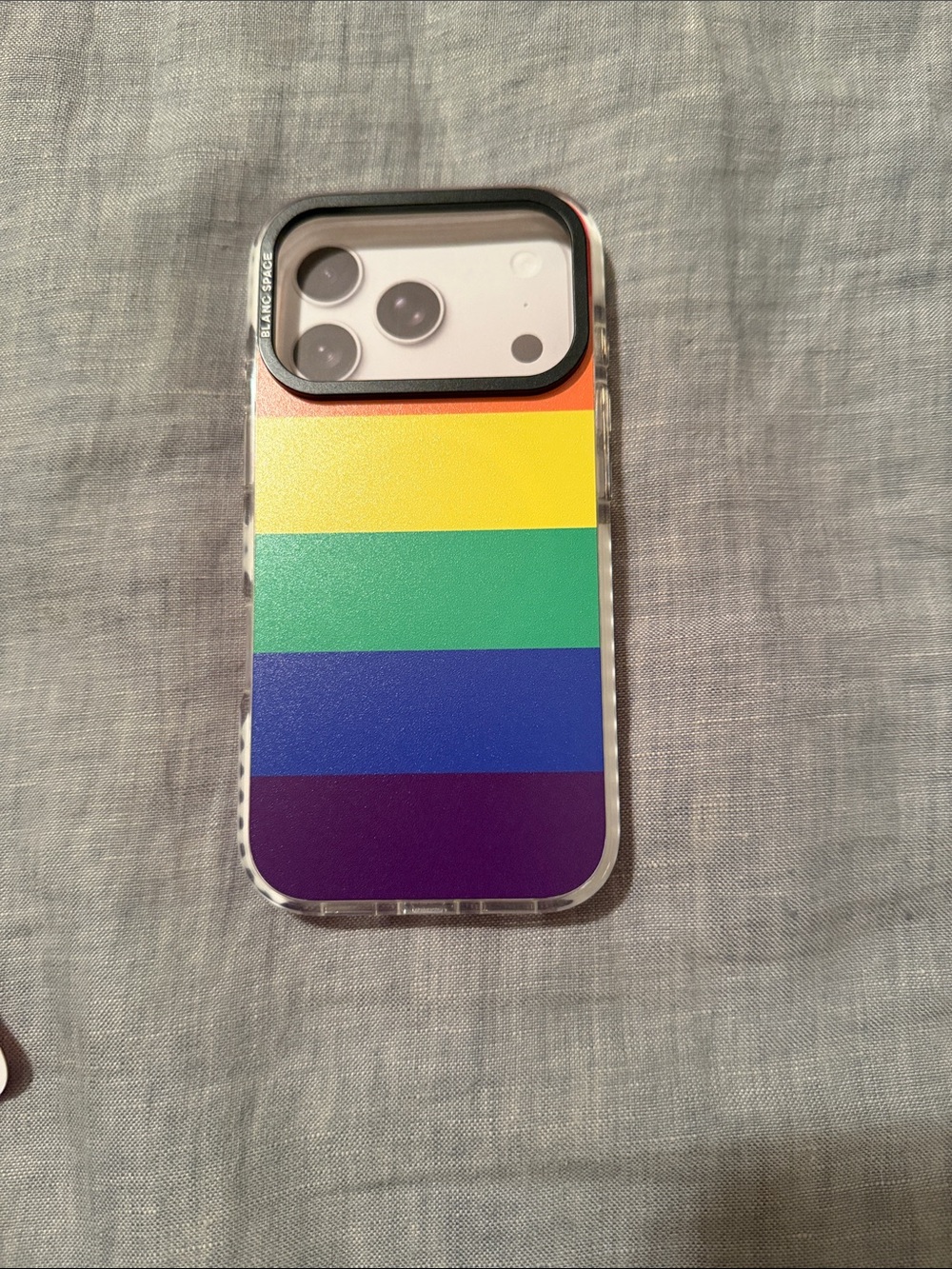 iPhone pro 17 MagSafe  Phone Case with Rainbow Stripe Design